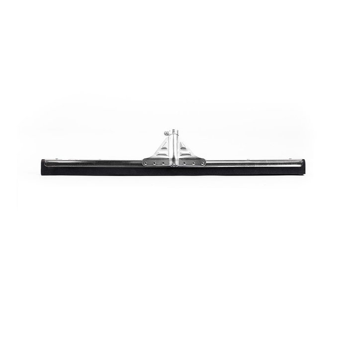 Barbosa - 1386 Raclette professionnelle métallique sans manche, métal, dimensions 75 x 3 x 13 cm