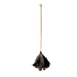 Barbosa Universal Plumeau autruche long manche bois n°2 2109 - 11,3 x 2,5 x 73,5 cm