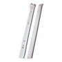 Micel Guide tiroir, modèle gc01, acier blanc, 450 x 10 x 35 mm, pack, référence Bl 75045