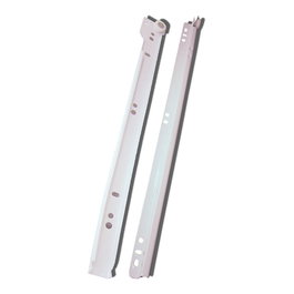 Micel Bl 75050 Guide tiroir acier blanc 500 x 10 x 35 mm pack