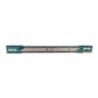 Micel Zn 78040 Rail télescopique acier zingué 400 x 45 x 12,5 mm, tiroir, charge max 45 kg, pack