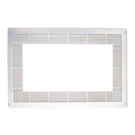 Micel Bl 94505 Cadre pour micro-ondes autocortable en ABS blanc 60x3x40 cm