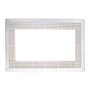Micel Bl 94505 Cadre pour micro-ondes autocortable en ABS blanc 60x3x40 cm