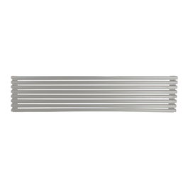 Micel Blister rejilla pour réfrigérateur/four 8 éléments aluminium effet inox 60 x 1,45 x 12 cm autocortable