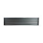 Micel Grille pour réfrigérateur et four 60 x 1,45 x 12 cm noire