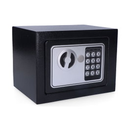 Micel Caja fuerte electrónica CFC03 avec combinaison numérique et clé, noir