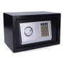 Micel Ne 13383 Coffre-fort électronique avec clé CFC1, acier, 31 x 20 x 20 cm, noir