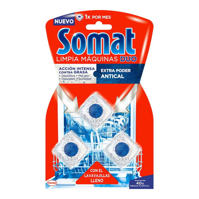 Tablettes pour Lave-vaisselle Somat 164904 125 ml 40 g Tablettes pour Lave-vaisselle Somat 164904 125 ml 40 g