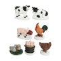 BigBuy Home Figurine Décorative Animaux Lot de 7