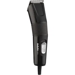 BaByliss Tondeuse à Cheveux E756E pour Homme, Lames XL Inox 45 mm, Tondeuse Filaire avec 8 Guides de Coupe (0.5 à 25 mm), Pochette, Brosse et Huile