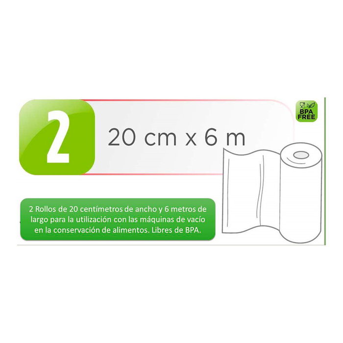 Rouleaux pour machine d'emballage LAICA VT35080