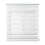 Stor Planet Store à enrouleur Clip&Fix Night&Day Blanc 75 x 180 cm