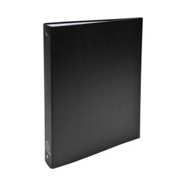Classeur DIN A4 noir avec 4 anneaux