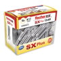 Fischer SX Plus 553437 Cheville nylon 12 x 60 mm, boîte de 15 pièces
