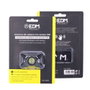 Edm Lampe frontale LED avec capteur 7 modes : 200lm COB 5W 8500K rouge inclinaison ajustable piles AAA incluses