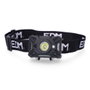 Edm Lampe frontale LED avec capteur 7 modes : 200lm COB 5W 8500K rouge inclinaison ajustable piles AAA incluses