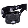 Edm Lampe frontale LED avec capteur 7 modes : 200lm COB 5W 8500K rouge inclinaison ajustable piles AAA incluses