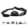 Edm Lampe frontale LED avec capteur 7 modes : 200lm COB 5W 8500K rouge inclinaison ajustable piles AAA incluses