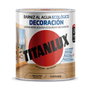 Titanlux Vernis à base d'eau m21100014 Écologique Incolore Satiné 250 ml