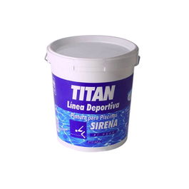 Titan Peinture Piscine Aluminium Sirena 4L Bleu