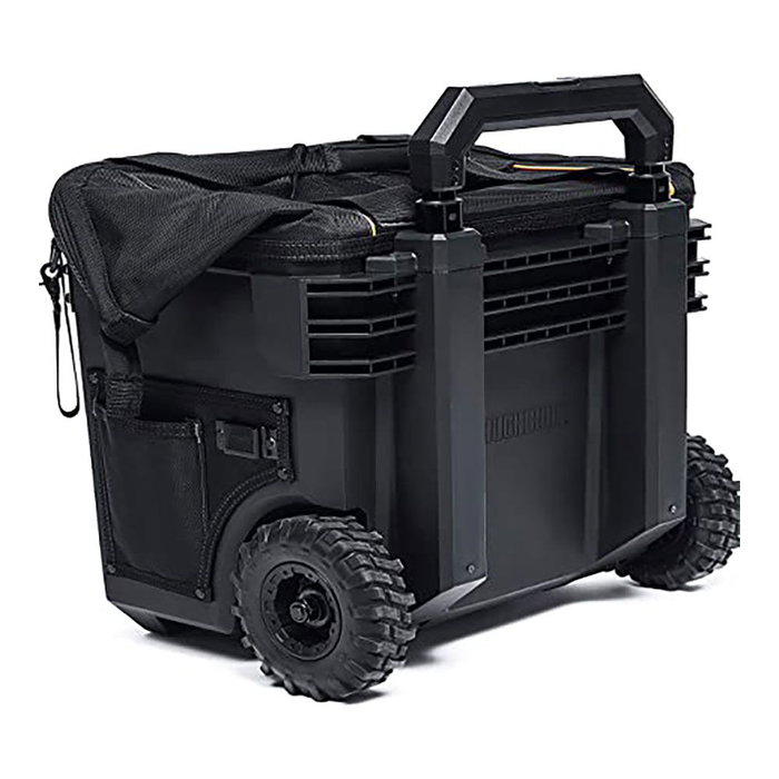 Toughbuilt Massive Mouth XL sac à outils avec roues, système Cliptech, 45,7 x 35,5 x 49,5 cm
