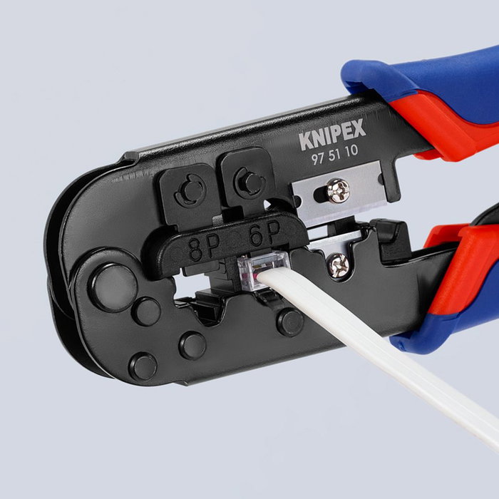 Sertissage Knipex 70 x 18 x 190 mm Câbles et connecteurs (1 Unité) Sertissage Knipex 70 x 18 x 190 mm Câbles et connecteurs (1 Unité)