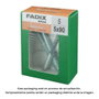 Fadix Boîte de 5 alcayatas filetées 5,0x90mm en acier zingué