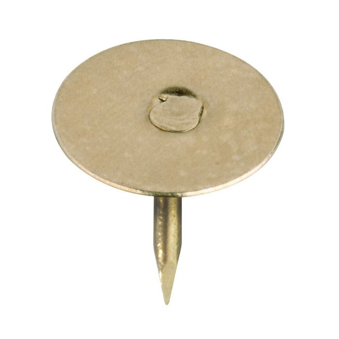 Fadix Chincheta plana latonada 9 mm, boîte de 100 unités