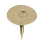 Fadix Chincheta plana latonada 9 mm, boîte de 100 unités