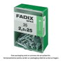 Fadix Clavo CP Ancha Acero 2,5x25mm (Boîte de 35 unités)