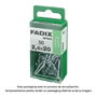 Fadix Grampillones en acier zingué 2,0x20mm, boîte de 50 unités