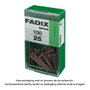 Fadix Clous en acier pour plinthe 1,5x25mm (100 unités)