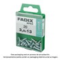 Fadix Vis à tôle 3,9x13mm tête ronde, boîte de 20 unités