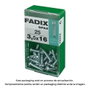 Fadix Vis à tôle autotaladrantes 3,5x16mm, tête ronde, boîte de 25 unités