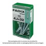Fadix Boîte de 10 vis auto-foreuses pour tôle 4,8x32mm tête ronde