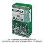 Fadix Vis autotaraudeuse à tête plate 3,5x19mm, boîte de 20 unités