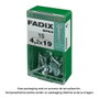Fadix Vis à tôle autotaraudeuse avec tête plate 4,2x19mm (Boîte de 15 unités)