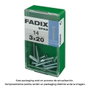 Fadix Boîte de 14 vis métriques M 3 x 20 mm à tête plate