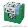 Fadix Boîte de 50 vis métriques tête plate M5x30mm DIN 965 - Réf. 10915965