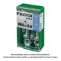 Fadix Boîte de 4 vis métriques avec écrou et rondelle M 8x30mm, tête hexagonale