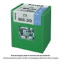 Fadix 10912490 Boîte de 25 Vis Métrique avec Écrou Cinc DIN 933 Hexagonale M8x30mm