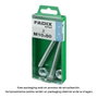 Fadix Coffret de 2 vis métrique M 10x80mm tête hexagonale + écrou et rondelle