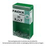 Fadix Boîte de 30 rondelles plates 3,2 x 7 mm en acier zingué