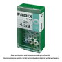 Fadix Boîte de 25 rondelles plates 4,3x9mm en acier zingué