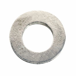 Fadix Boîte de 100 rondelles plates en acier zingué 6,4 x 16 mm