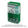 Fadix Boîte de 25 rondelles plates larges 3,2 x 9 mm en acier zingué