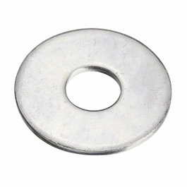 Fadix Boîte de 50 rondelles plates larges 10,5x30mm en acier zingué