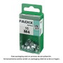Fadix Boîte de 16 écrous avec autofreno M4 en acier zingué