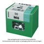 Fadix 10917723 Boîte de 50 écrous autofreinés M8 DIN 985 acier zingué