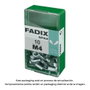 Fadix Boîte de 10 tuercas mariposa M 4 zincadas